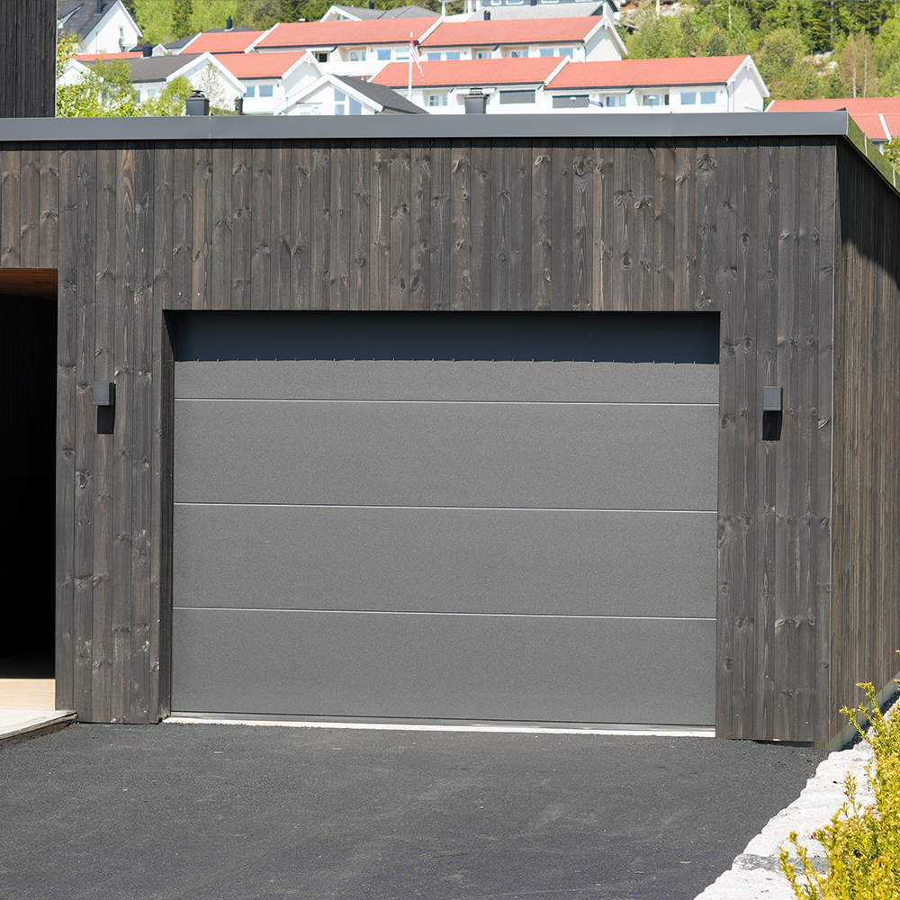Garasjeport Antrasitt