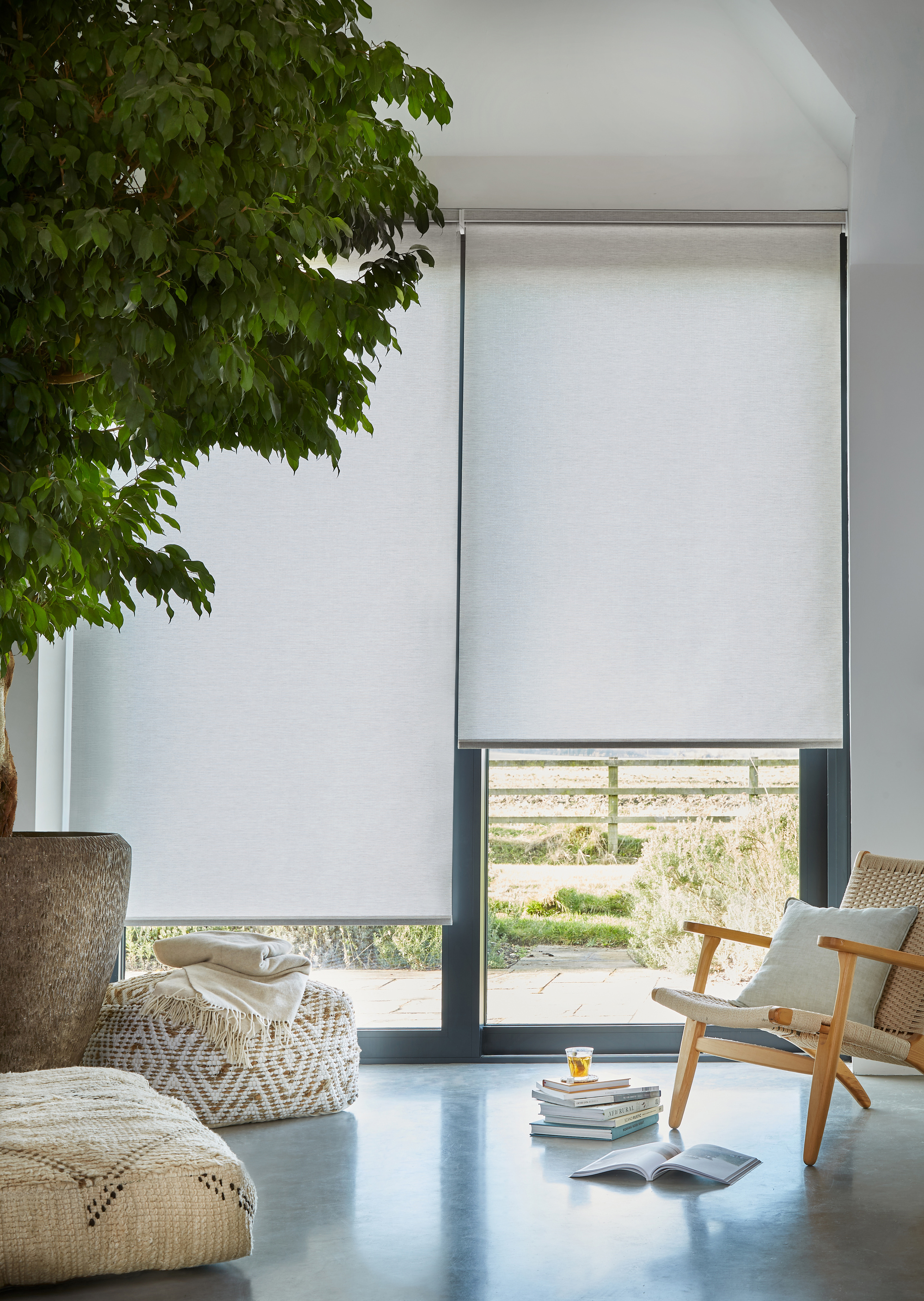 HIL 2022 CALM LIVING ROLLER BLIND REVIVE PUMICE PORTRAIT 2