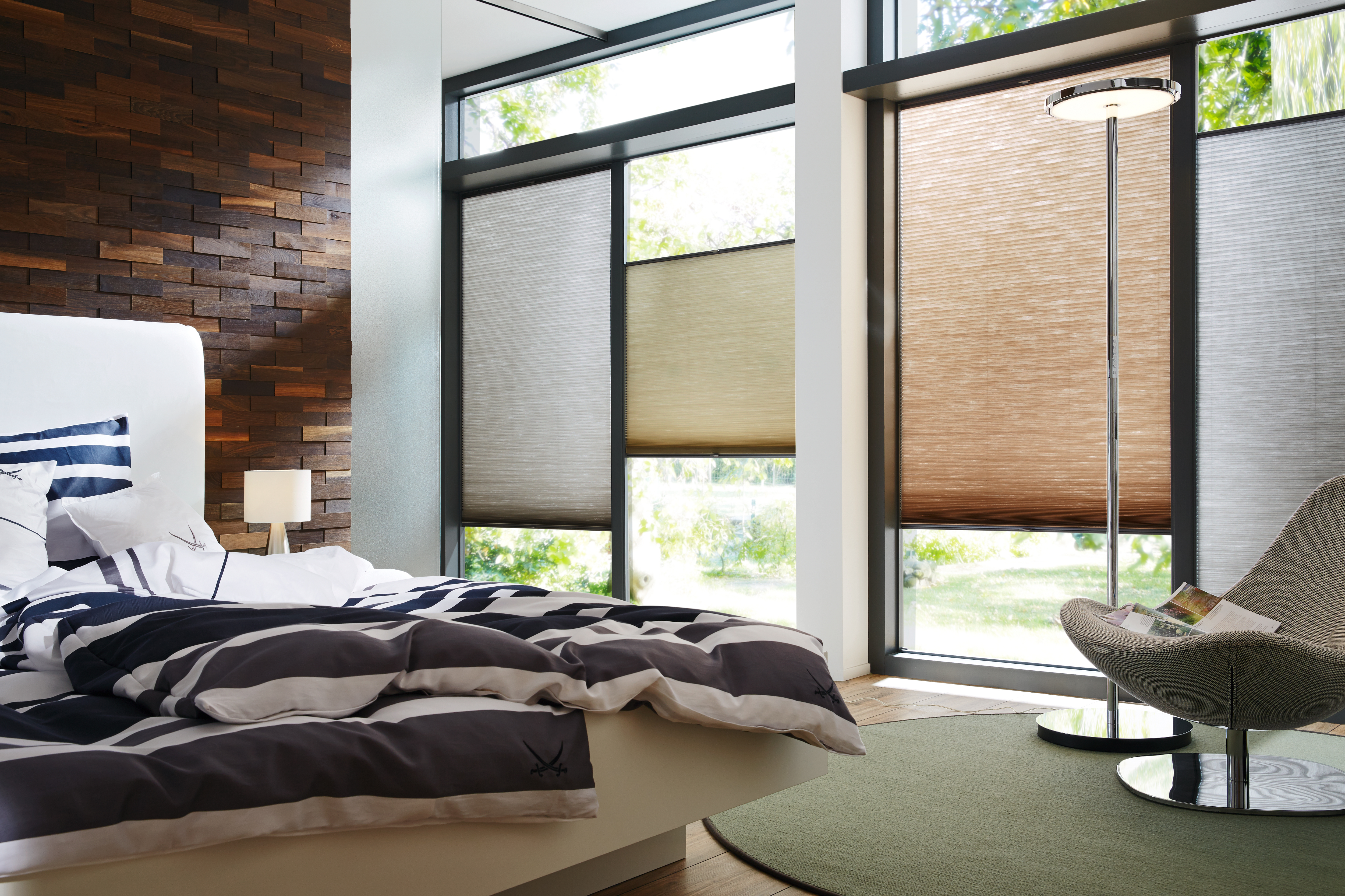 Up And Down Plissegardiner Markisemannen Soverom