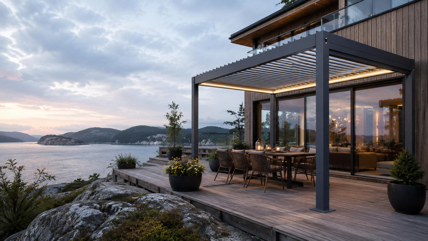 Markisemannen Pergola Fjord