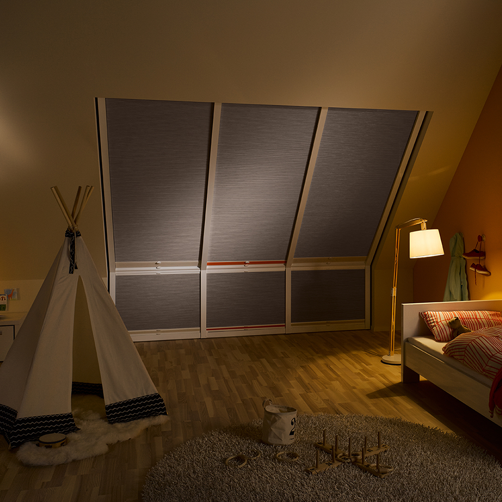 Lystett Plissegardin