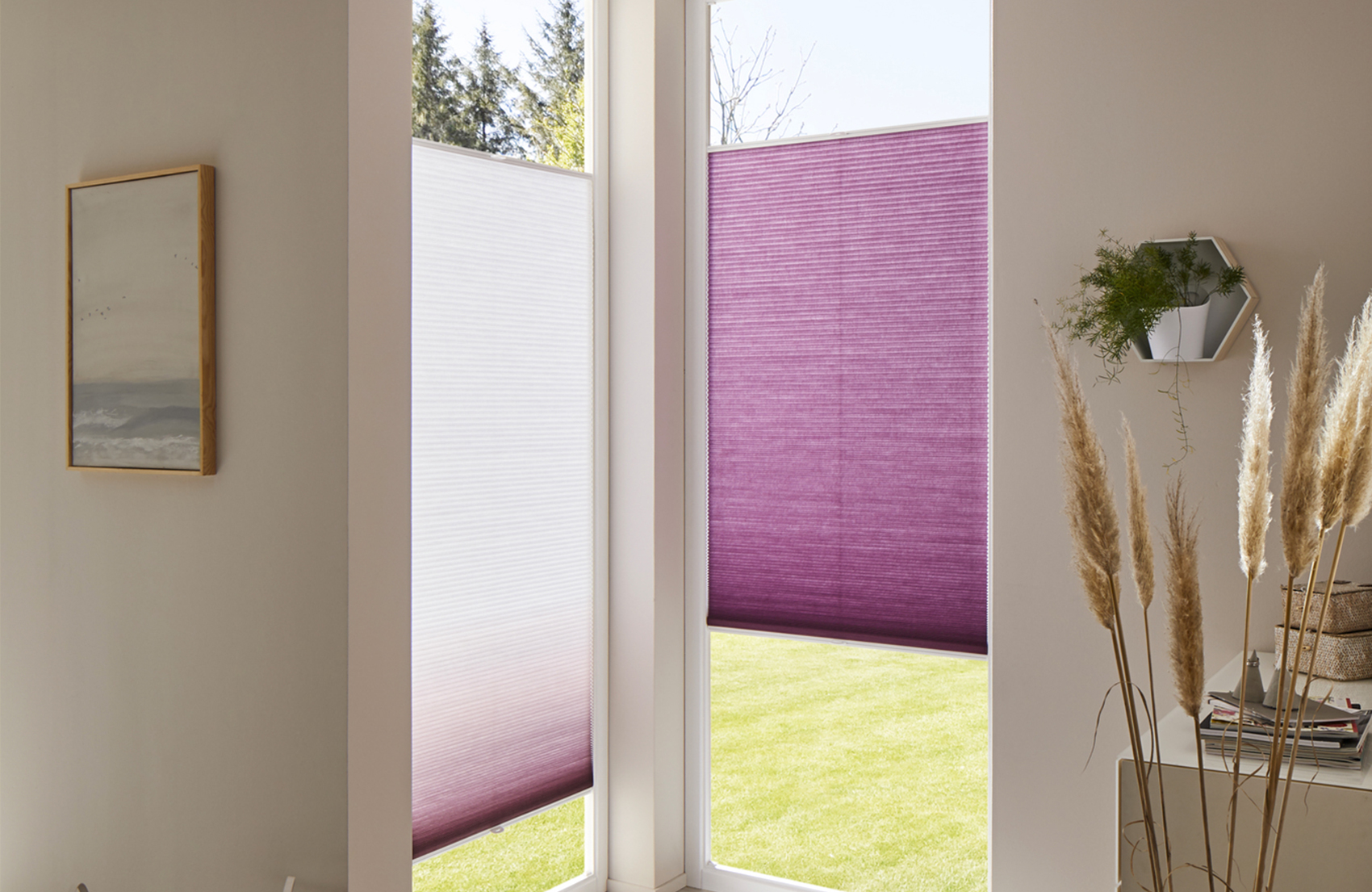 Opp Og Ned Plissegardin Lilla Markisemannen