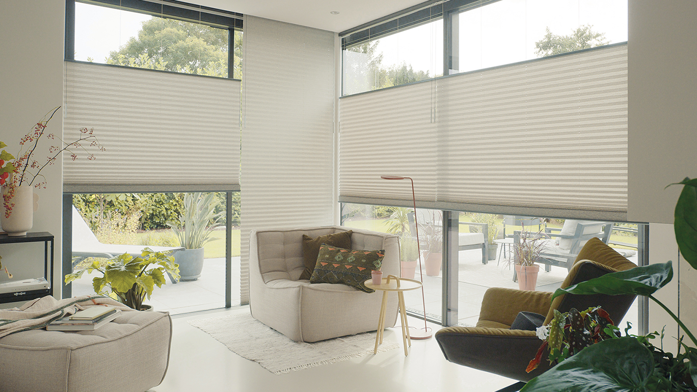 Markisemannen Lysdempende Plisségardiner 3