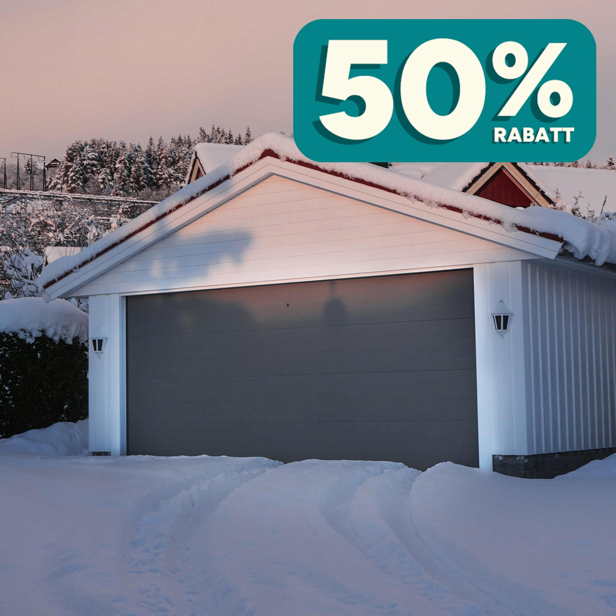 Januar Produktgridgarasjeport