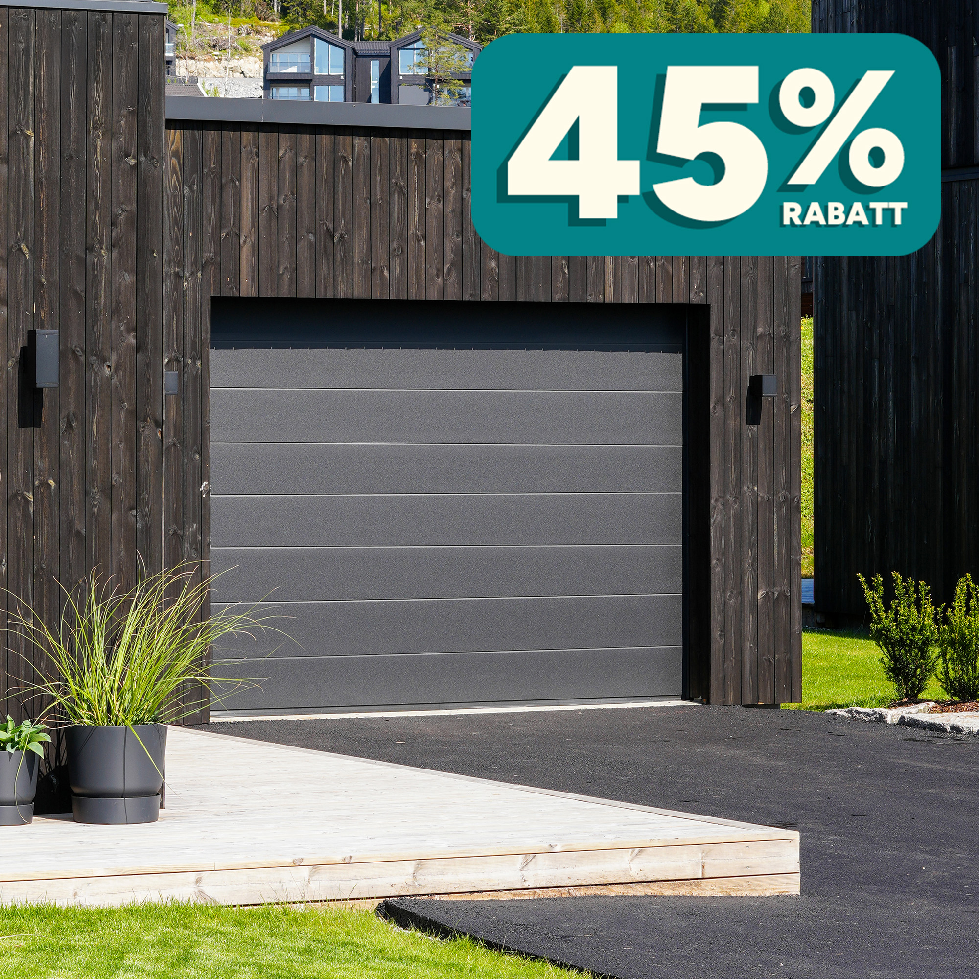 Januar Produktgridgarasjeport